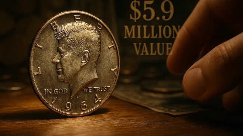 Why most 1964 Kennedy half dollars are not rare