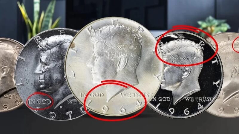 How to identify a valuable 1964 Kennedy half dollar