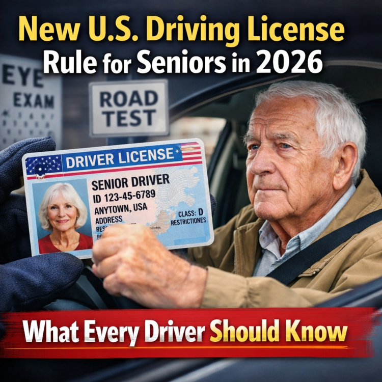 New U.S. Driving License Rule for Seniors in 2026: What Every Driver Should Know